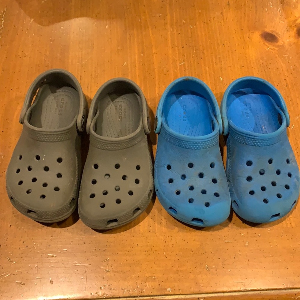 Toddler boy crocs